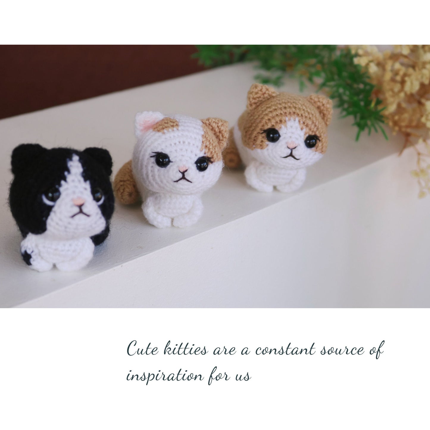 Crochet cat pattern bundle 6 in 1 | Amigurumi cat pattern | Instant download pattern | English PDF pattern