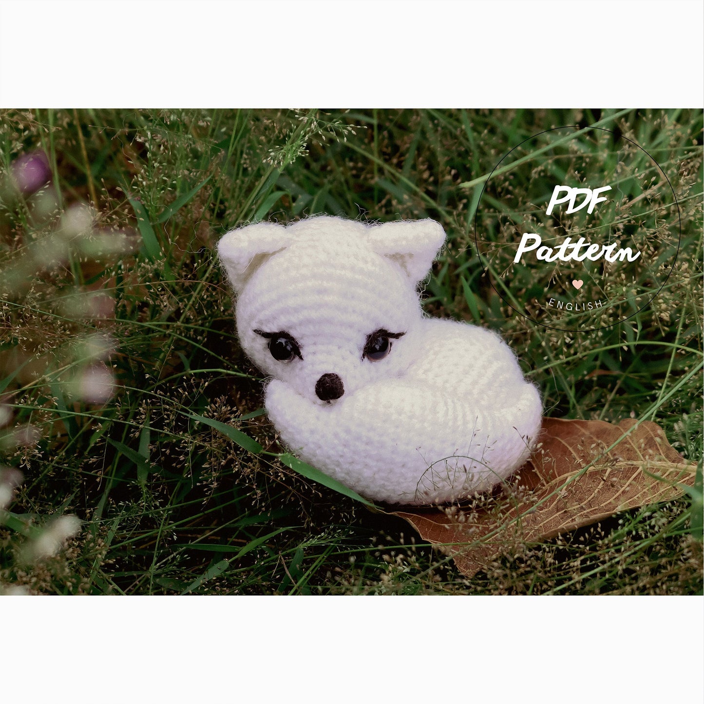 Crochet fox pattern | Amigurumi fox pattern | Instant download pattern | English PDF pattern