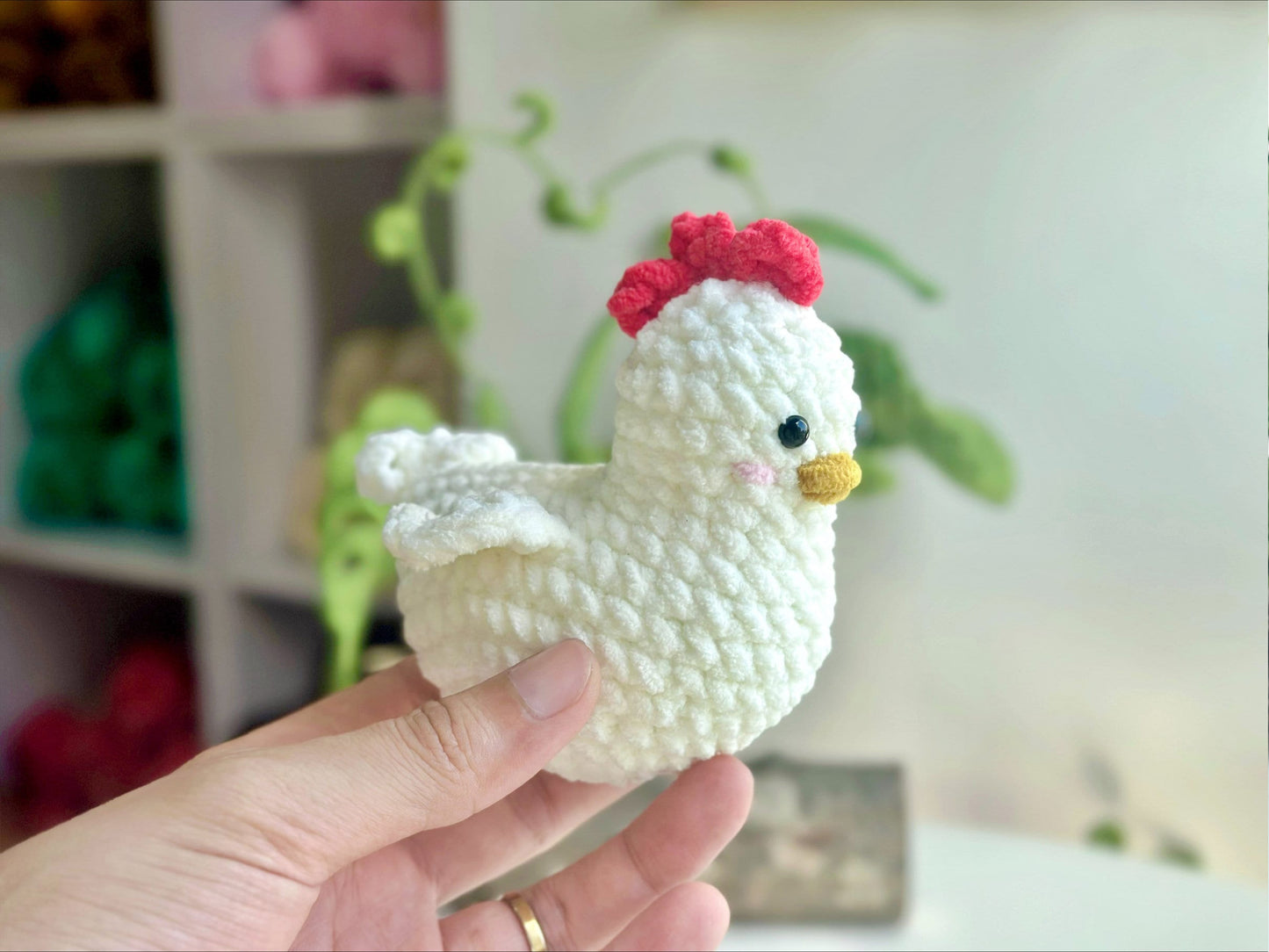 Combo 6in1 Adorable Farm No Sew Crochet Pattern, No Sew Amigurumi Crochet Patterns | Duck, Mallard Duck, Rooster, Pig, Cow, Sheep Pattern