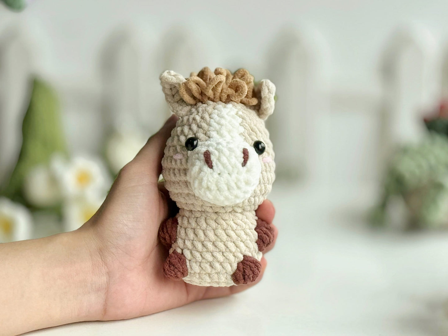 No Sew Adorable Farm Crochet Pattern, No Sew Amigurumi Crochet Patterns | Owl Crochet, Llama Crochet, Horse Crochet pattern