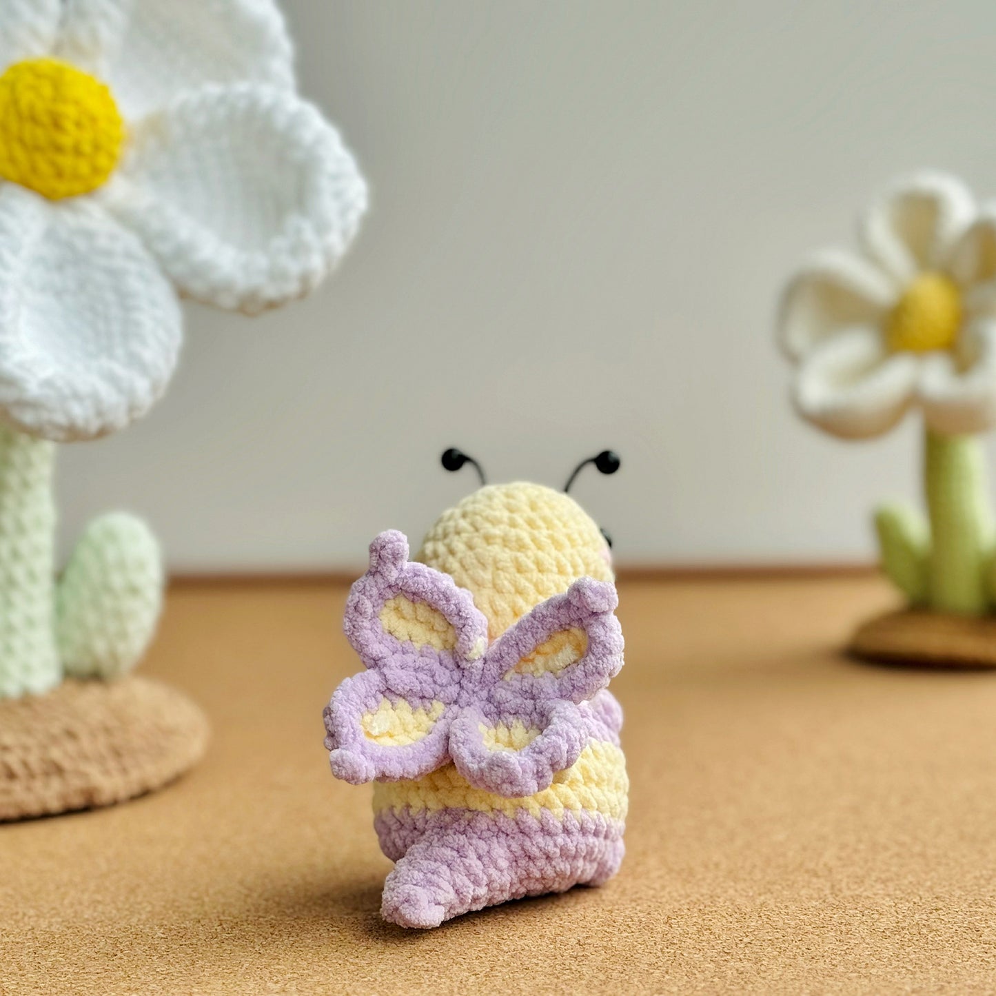 Sunflower Dinosaur No Sew Crochet Pattern, Butterfly Dinosaur Crochet Pattern, Bee-rex Crochet Pattern, No Sew Amigurumi Crochet Patterns