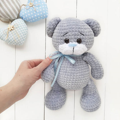 Crochet PATTERN bear, Amigurumi tutorial PDF in English, amigurumi handmade children's gift for the Christmas gift souvenir animals