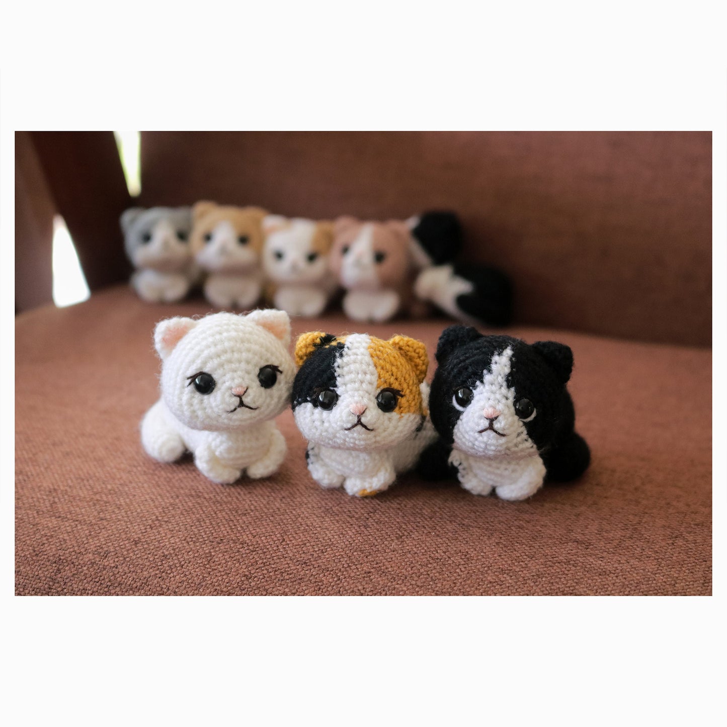 Crochet cat pattern bundle 6 in 1 | Amigurumi cat pattern | Instant download pattern | English PDF pattern