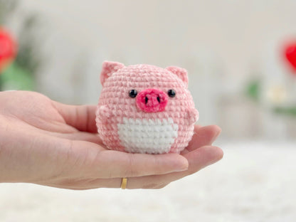 No Sew Amigurumi Crochet Pattern, No Sew Crochet | Fox Pattern, Hedgehog Pattern, Unicorn Pattern, Chick Pattern, Bunny Pattern, Pig Pattern