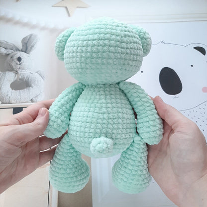 Crochet PATTERN bear, Amigurumi tutorial PDF in English, amigurumi handmade children's gift for the Christmas gift souvenir animals