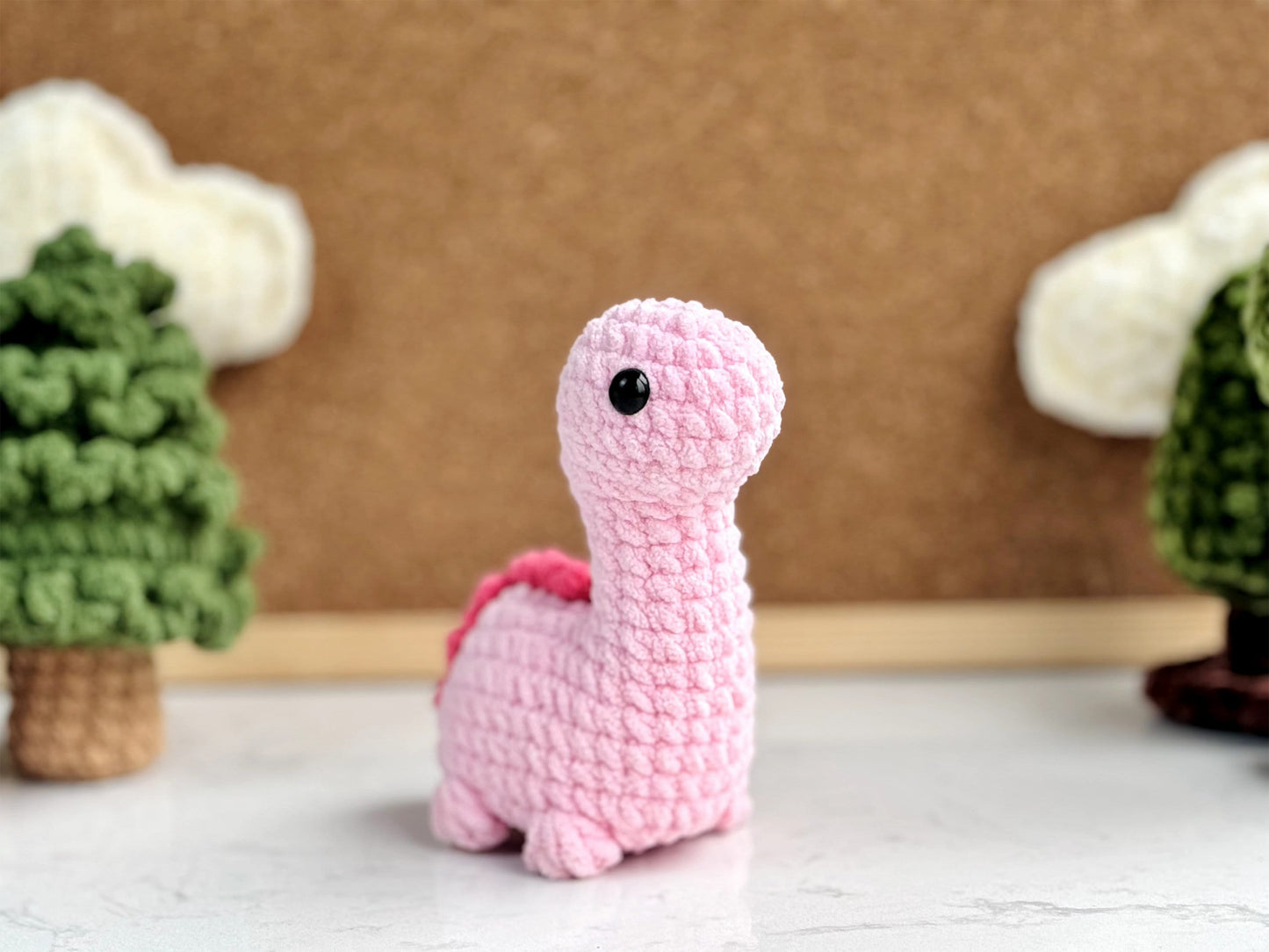 Dinosaur Jurassic World No Sew Crochet Pattern, No Sew Amigurumi Crochet Patterns | Triceratops, Tyrannosaurus, Stegosaurus, Dinosaur