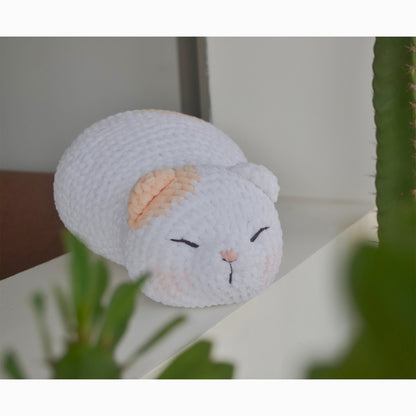 Crochet cat pattern: Marshmallow Kittie | Amigurumi cat pattern | Instant download pattern | English PDF pattern