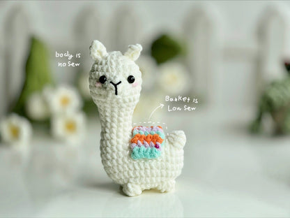 No Sew Adorable Farm Crochet Pattern, No Sew Amigurumi Crochet Patterns | Owl Crochet, Llama Crochet, Horse Crochet pattern