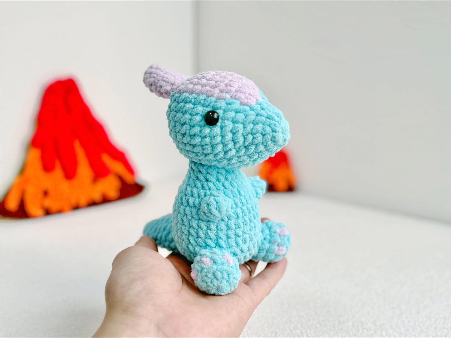 Combo Dinosaur No Sew Crochet Pattern, Parasaurolophus Pattern, Pterosauria Pattern, Ankylosaurus Pattern, Plesiosaurus Crochet Pattern