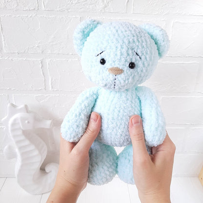 Crochet PATTERN bear, Amigurumi tutorial PDF in English, amigurumi handmade children's gift for the Christmas gift souvenir animals