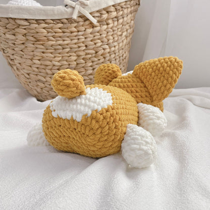 Crochet Pattern Corgi, Amigurumi Dog Puppy, PDF File Tutorial Pattern English Deutsch Français Español Português